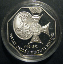 50.000 Zlotych 1992 200 Jahre Militärorden 'Virtuti Militari' Original verplombt