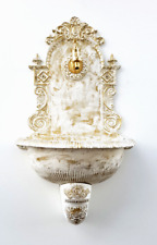 Stilarts Wandbrunnen groß 72cm komplett Waschbecken Becken Garten antik Bassena 