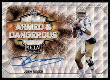 Josh Rosen 2018 Leaf Metal