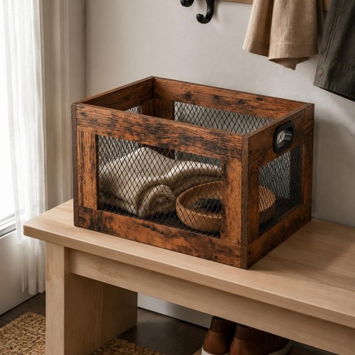 Schallplattenbox mit griff - mit,