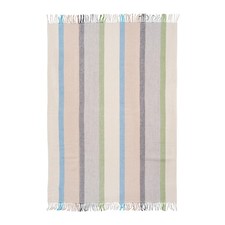 KLIPPAN "BIRKA EARTH" Wolldecke, 130 x 200 cm, aus 100% BIO-Lammwolle