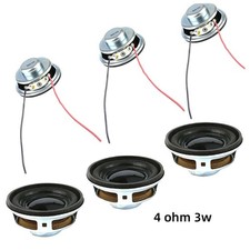 Mini Audio Lautsprecher Lautsprecher 4 Ohm 3W mit Kabel 10cm 20cm 30cm 40cm 50cm
