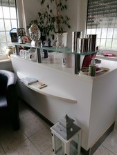 Verkaufstheke mit abschließbarer Kasse Kassenblock Geldschein und Kleingeld