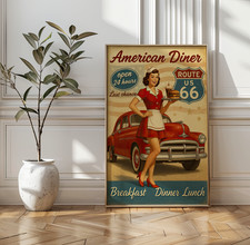 Route 66 American Diner Travel