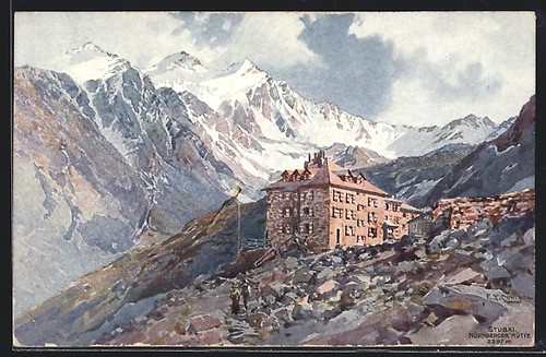 Künstler edward theodore - künstler-ak,