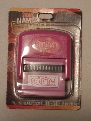 Kinderstempel neon motiv - kinderstempel,