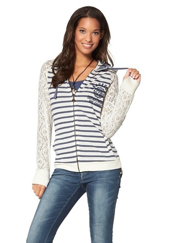 Kangaroos damen sweatjacke mit - kangaroos,