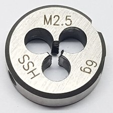 Schneideisen regelgewinde - m2,5,