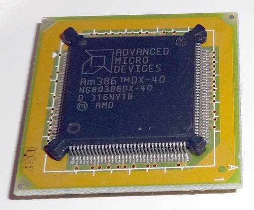 Amd am386tmdx ng80386dx - amd, am386tmdx-40