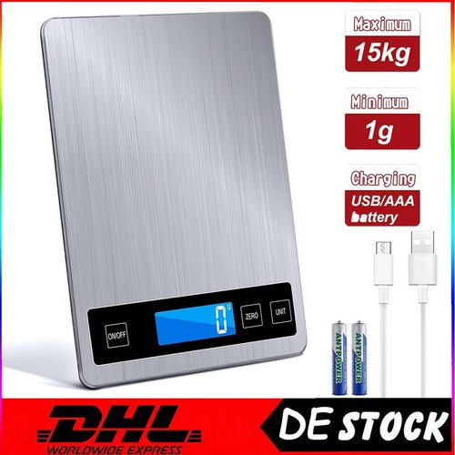 Küchenwaage digital edelstahl - digital,