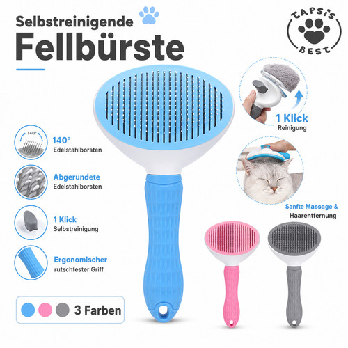 Haustierbürste fellpflege - haustierbürste,