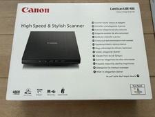 Canon CanoScan LiDE 400 A4 Flachbett Dokumentenscanner - Schwarz nagelneu nie geöffnet