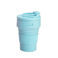 AKIS HOME zusammenklappbar Kaffee Tee Silikon Cup faltbarer Reise-Flasche