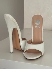 Giaro Slick Mules White/Lack