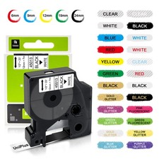 Schriftband Dymo D1 12mm 45013