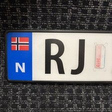 Original Auto Kennzeichen