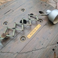 frühe Scherenlampe Arbeitsleuchte Bauhaus Lampe Art Deco