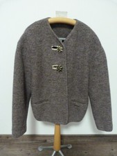 Trachtenjacke Janker der Marke "Wesenjak Tirol", grau-braun, Gr. 40, Schurwolle