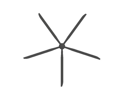 Revell h145 blatt rotor - 5, |