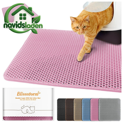Katzenklo matte doppelschicht - katzenklo,