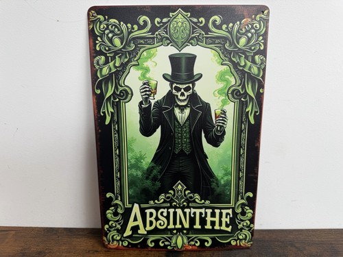 Absinthe blechschild 20x30cm - absinthe,
