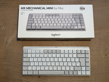 Logitech MX MECHANICAL MINI for Mac Tastatur Deutsch - hellgrau - OVP - NEU