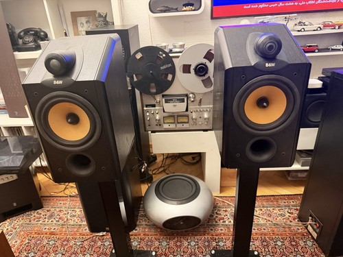 Cdm 1nt speakers120w - b&w, holz