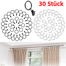 30 Stück Gardinenringe mit