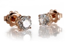 Solitär Ohrstecker 2