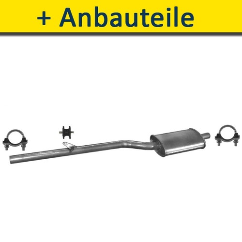 Mitteltopf auspuff für - mitteltopf,