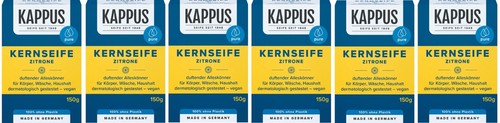 Kappus zitronen kernseife x - kernseife, 6