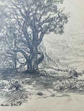 ZEICHNUNG LANDSCHAFT IM MAI