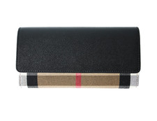 BURBERRY Geldbörse Portemonnaie LS HALTON Mix braun schwarz 8084031 1