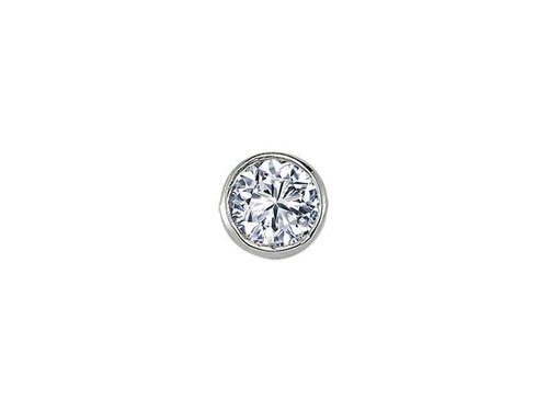 Solitär diamant damen - 0,14,
