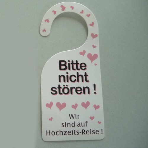 Türhänger flitterwochen set - türhänger,