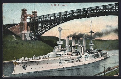 Kriegsschiff sms york unter - sms,