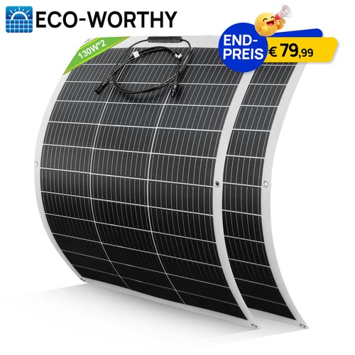 260w flexibel solarmodul - 260w,