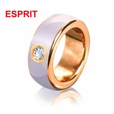 ESPRIT Damenring Edelstahl