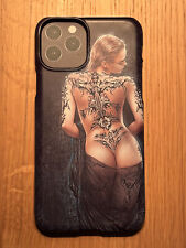 Schutz Hülle Cover - iPhone 11 Pro Handy  mit Girl Tattoo Motiv von Luis Royo