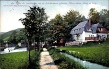 Ak Albernau Zschorlau Erzgebirgskreis, Bockau, Wehr, Flößgraben,... - 4700579