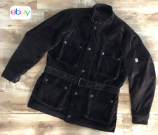 Belstaff  TRIALMASTER corduroy jacket, cotton, dark brown, size 2XL