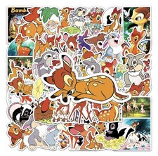 50x Bambi Sticker Kinder