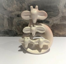 Abstrakte vierköpfige giraffe - vierköpfige,