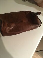 Kulturbeutel Herren Leder