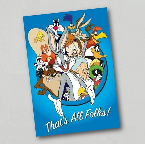 Aufkleber looney toons retro - aufkleber,