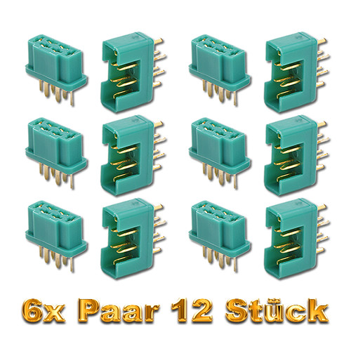 Paar mpx stecker buchse - 6,