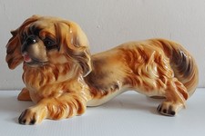 große Goebel Porzellan Figur Pekinese - Hund ca. 30cm