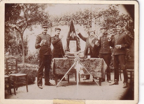Foto auf pappe - pappe,