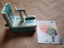 Lurch Spiralschneider Spirali 10317, Johann Lafer-Ed., gebr., mit Rezeptbuch