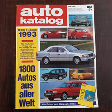 Auto katalog modelljahr 1993 - katalog,